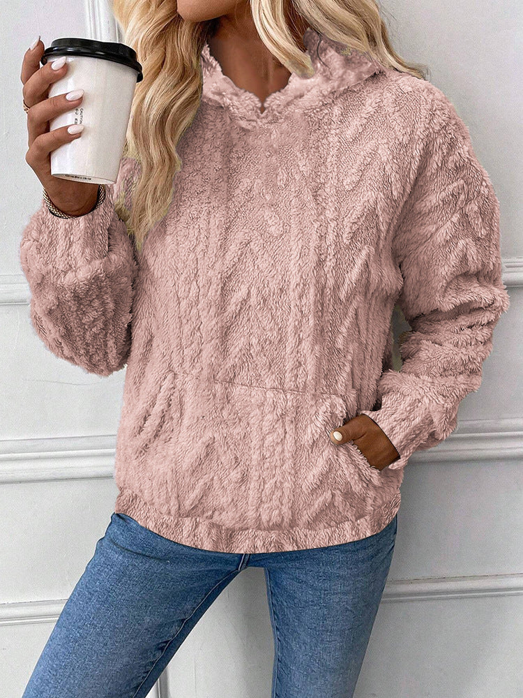 Sweat-shirt Jacquard Hiver Femme