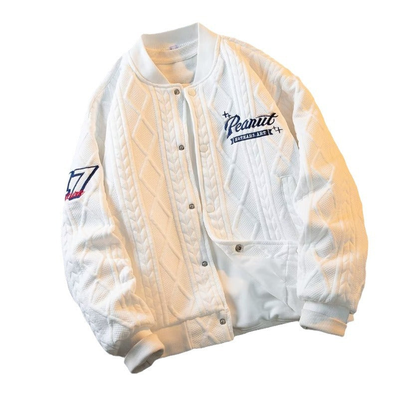 Veste Baseball Homme Brodée