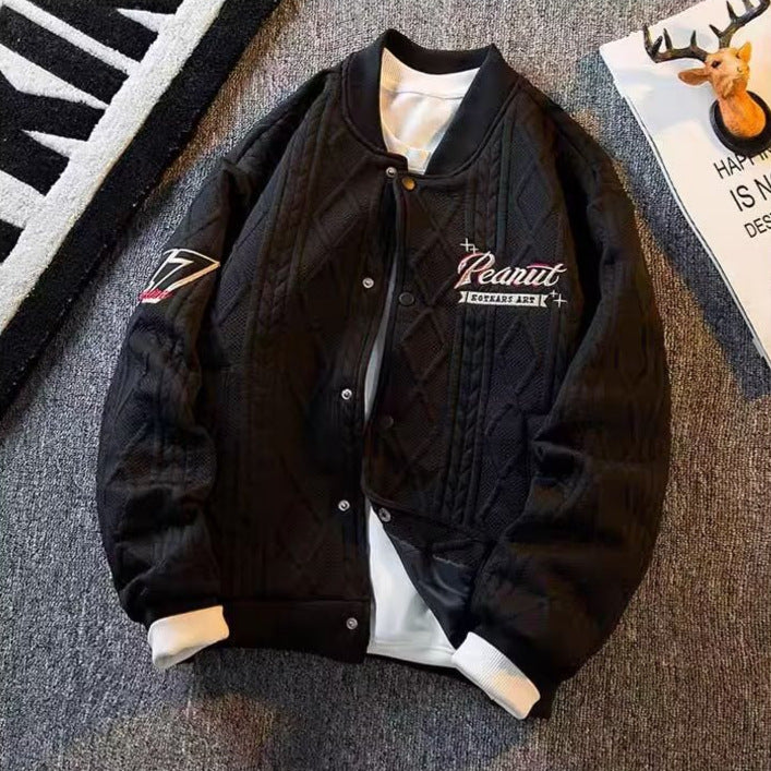 Veste Baseball Homme Brodée