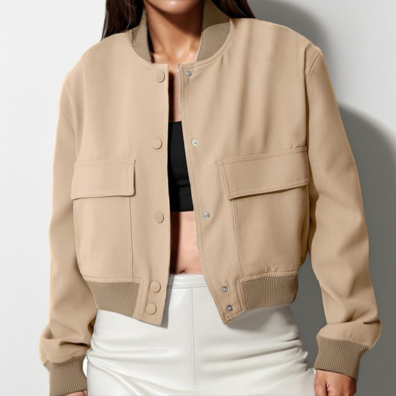 Veste Élégante Boutonnée Femme