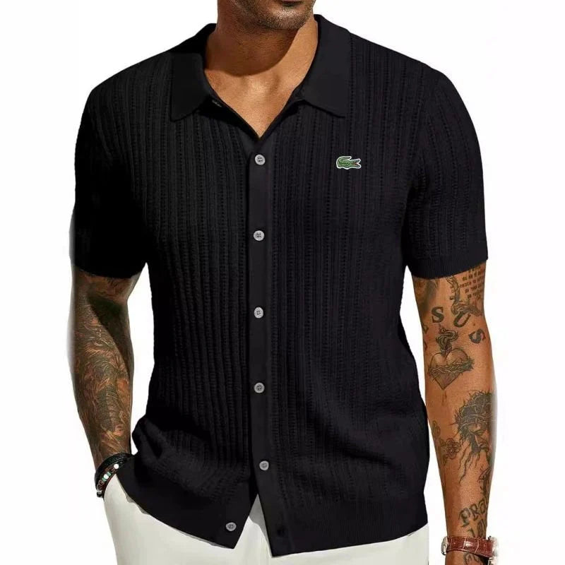 Élégance LAC0STE™ | Chemise Luxe & Confort /  Homme